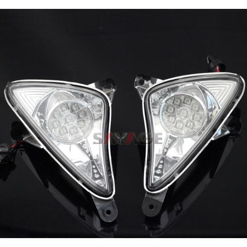 Front Led Turn Signal Indicator Light For Yamaha Tmax T-max 500 2001-2007 02 03 04 05 06 Motorcycle Accessories Blinker Lamp