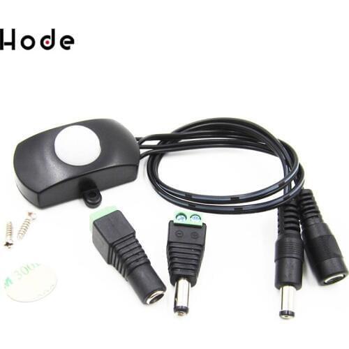 5A PIR Sensor Switch Mini PIR Infrared IR Motion Sensor Detector Switch DC5V 12V 24V Module for 5050 3528 5630 LED Strip Light