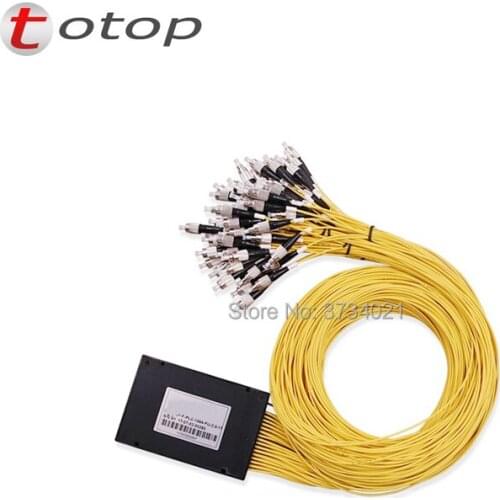 PLC Splitter FC UPC 1X 64 Single mode FC splitter fiber optic 1x64 FC upc plc splitter/ 1x64 Singlemode plc splitter