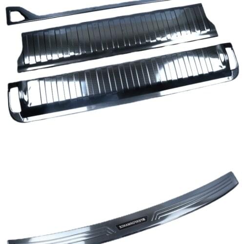 Suitable for 2019-21 BMW new X5 built-in rear guard plate, trunk guard plate accessories, rear guard plate door sill strip