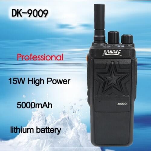 DK-9009 profession Radio Portable Walkie Talkie 10KM VHF/UHF Radio Dual Band Two Way Radio communicator yaesu sq transceiver