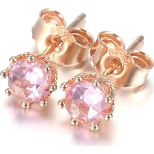 QyMie Women's Gold Earrings