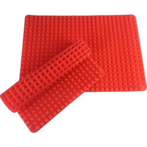 Silicone Multifunctional BBQ Pizza Mat Pyramid microwave oven baking mat placemat kitchen accessories baking accessories