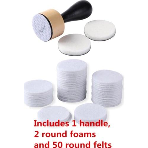 Alcohol Mini Ink Applicator Tool Felts Mixing Blending Domed Foams For Paper Craft Card Making Scrapbooking Applying Paints 202