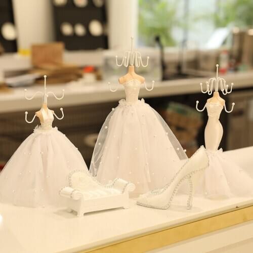 Stylish Princess Style Jewelry Display Holder Jewelry Organizer Stands Racks