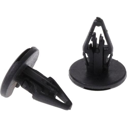 50 Pcs Car Fastener Push Clips for honda Renault Peugeot Citroen E7CA