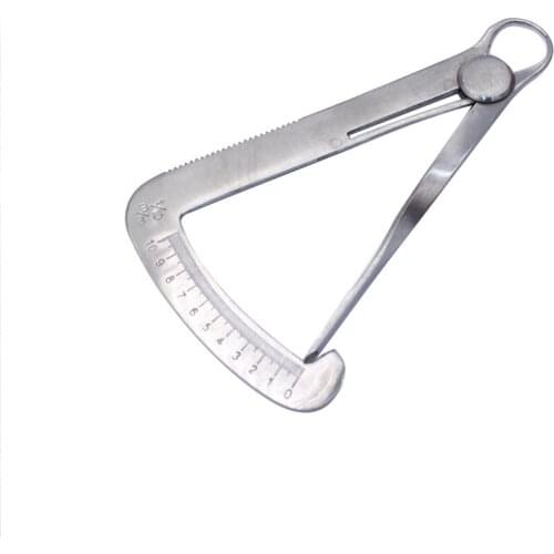 0-10mm Inner Caliper Metal Thickness Gauge Measure Tools For Jewelers