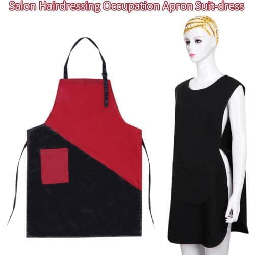 1PC Pro Salon Hairdressing Hair Cutting Apron Front-Back Cape for Barbe1PC Hair Coloring Cape Pro Hair Hairstylist Styling Cloth