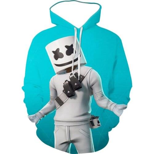 3D DJ Electronic Music Cotton Candy Spring And Autumn Mens Print Hoodie Fashion Casual Cosplay Anime Long Sleeve Customizable