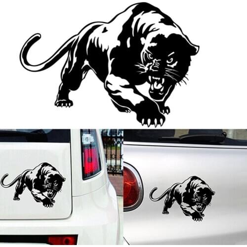 50% HOT SALES!!! J-250 Car Exterior Decoration Wild Animals Leopard Decal Styling Sticker Tape