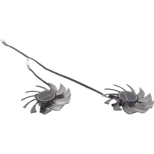 75mm GA81S2U DC 12V 0.35A 4Pin Cooler Fan 40x40x40MM For ZOTAC GTX 970 Graphics Video Card Fans