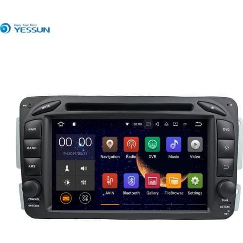 Yessun For Benz C-W203 Series Android Multimedia Player System Car Radio Stereo GPS Navigation Audio Video