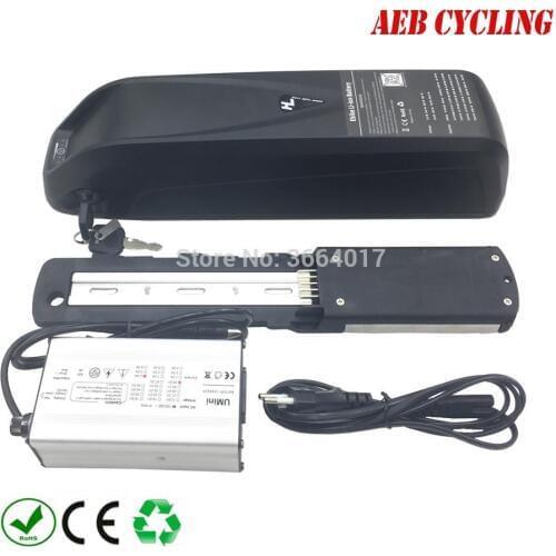 Free Shipping and tax 500w 750w 1000w 250w 350w Hailong plus 36V 48V 52v shark down tube battery pack for BBS02B BBSHD motor kit