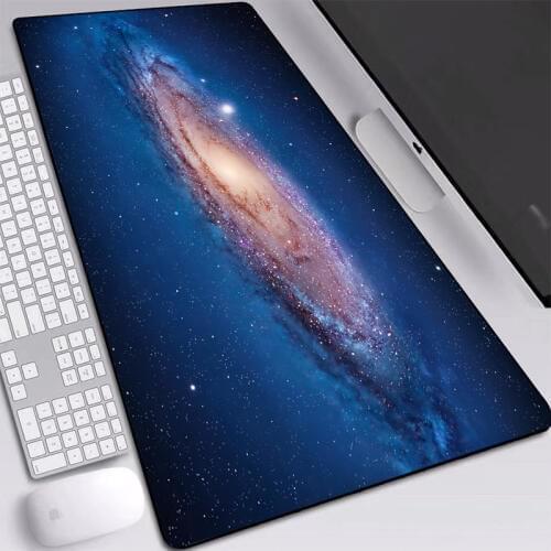 Large Mouse Pad 700x400/800x400/900x400mm Space Galaxy HD Wallpaper Desk Mat Computer Accessories Mice Mats Gaming Mouse Pad