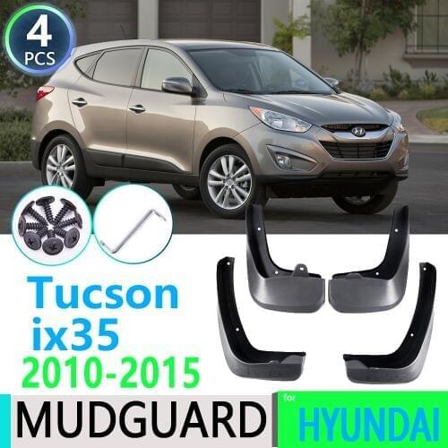 For Hyundai Tucson ix35 LM 2010 2011 2012 2013 2014 2015 Car Fender Mudguard Mud Flaps Guard Splash Flap Car Accessories