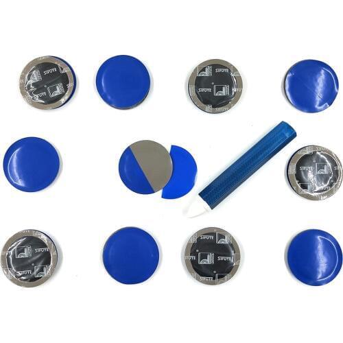 Fast auto inner tube vacuum tube cold patch film cold patch film marker tool 41mm 150 pieces