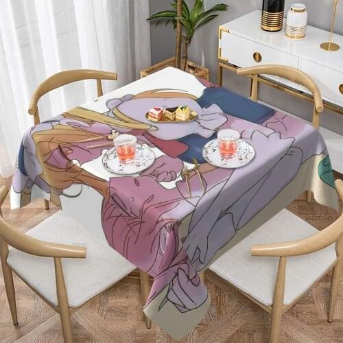 Dragon Maid Tablecloth Protector Desk Table Cover Decorative Printed Polyester Wholesale Table Cloth