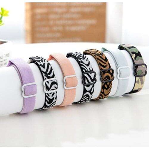 Elastic Strap For Xiaomi mi band 4 5 Leopard Wristbands Sports Replacement Bracelet for xiaomi mi band 5 mi band3 4 Correa Strap