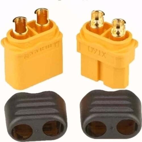 FATJAY 3pairs AMASS XT60H with protective insulating end cap connectors male female for RC hobby model lipo battery accessories