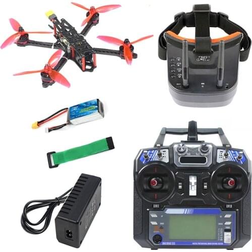 DIY J215 5inch RC FPV Racing Drone with Betaflight F4 Pro Flight Controller Razer Micro 1200TVL Camera BLHeli-S 45A ESC Goggles