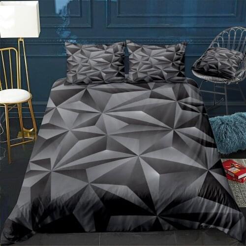 Geometric V Bedding Set For Bedroom Soft Bedspreads For Double Bed Home Duvet Cover Quality Quilt Cover+Pillowcasex2