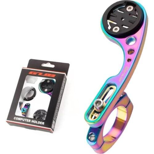 GUB Bicycle Computer bracket supports Garmin Bryton Cateyes series MTB Bike retractable aluminum alloy computer extension mount