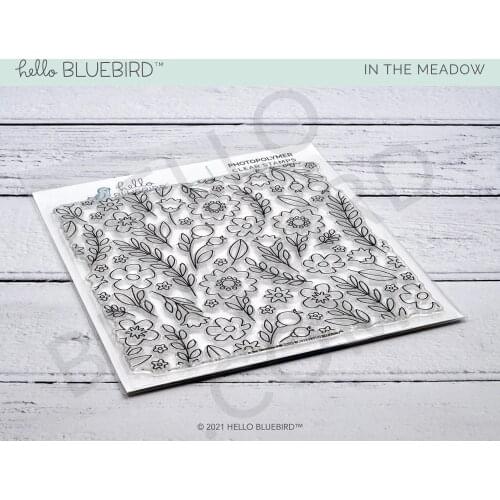 In the Meadow Background Metal cutting dies and stamp cut die mold card Scrapbook paper craft knife mould blade punch stencils