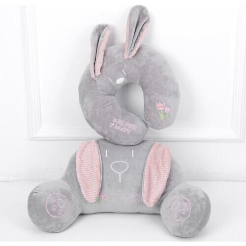 Multifunctional Cartoon Lumbar Pillow Plush Toy Lumbar Pillow