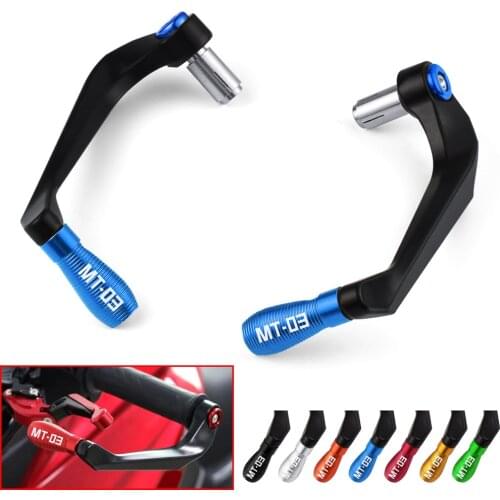 MT-03 Motorcycle Handlebar Grips Guard Brake Clutch Levers Protector For YAMAHA MT03 MT 03 2015 2016 2017 2018 2019 2020 2021