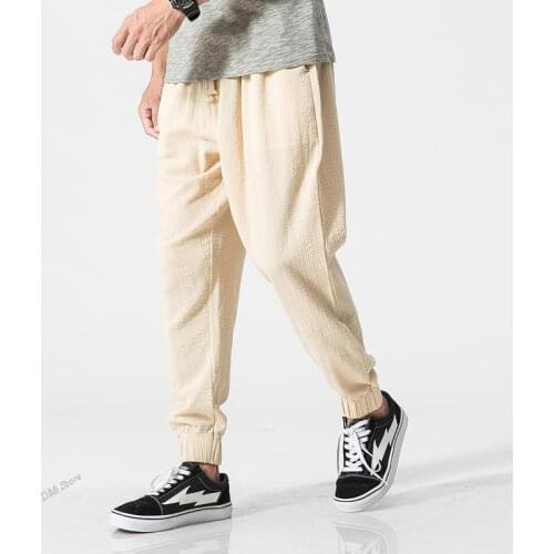 Hip Hop 5Xl 2021 Autumn Harem Pants Men Japanese Streetwear Sweat Pants Men Fashion Casual Joggers Men Pants Sweatpants