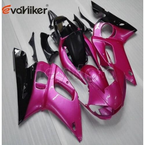 ABS Plastic fairing for YZFR6 1998 1999 2000 2001 2002 pink YZF R6 motorcycle bodywork kit