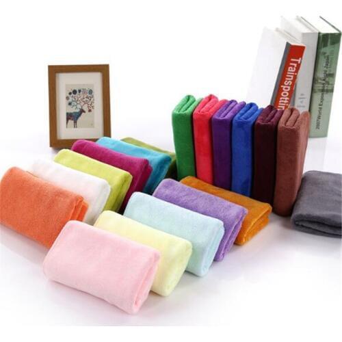 Clean Hearting Microfiber Fabric Towel Dry Hair Beauty Barber Shop Special Towel Wholesale Super Absorbent Face Hand Towels New