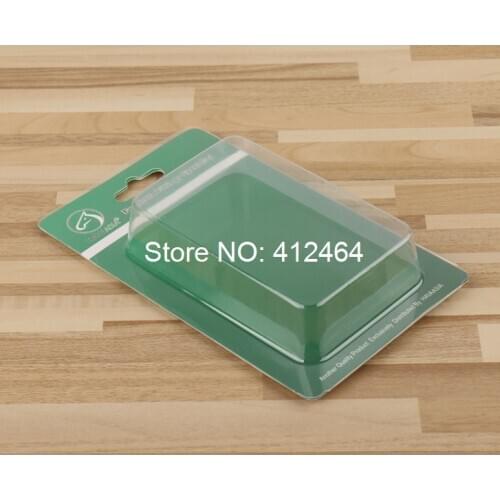 Wholesale Single Eyeshadow clamshell blister Packaging,Transparent PLA Clamshell Food Packaging for fruits ---PX3063