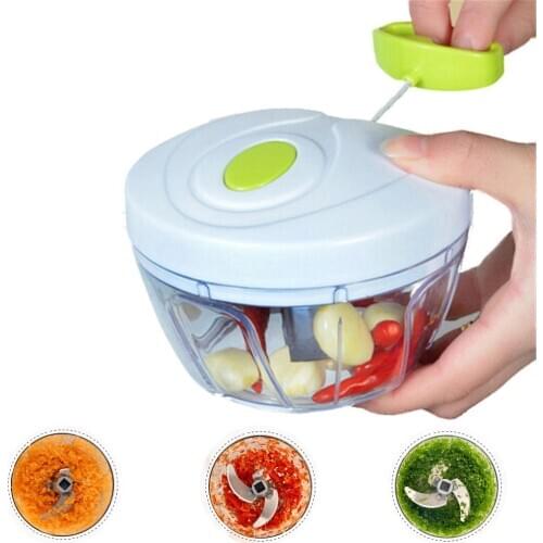 Manual Food Chopper Vegetable Cutter For Onion Fruits Chopping Quickly Shredders Meat Grinder Cooking Tools Kitchen Accessories