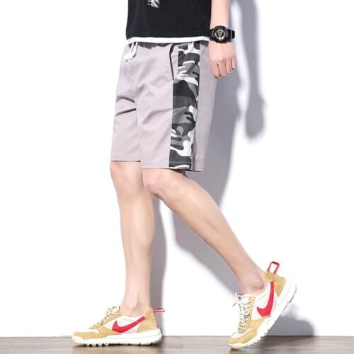 Mens Shorts Patchwork Breathable Summer Casual Army Military Short Trousers Male Breathable Cargo Pants Big Size Sportswear 4XL