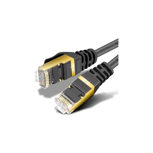 Cat 7 Patch Cable S/ftp Network Cable Lan Dsl Ethernet Network Internet Cable 10gbps 1/2/3/5/8 (m) Random Color