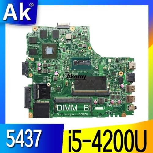 Brand New I5-4200U GT750/2GB FOR Dell Inspiron 3437 5437 Laptop Motherboard 12307-2 PWB:VKJ89 CN-0CN2DV CN2DV mainboard