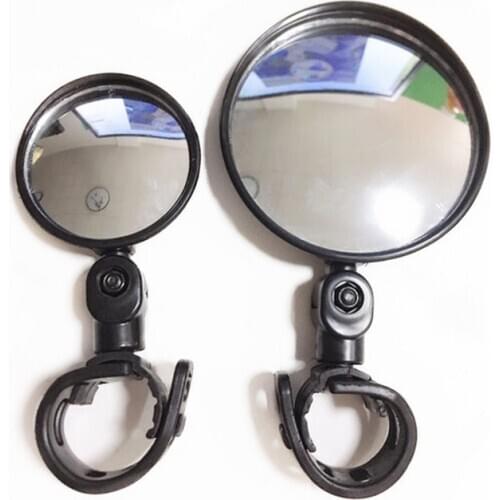 1PCS Bike Mirror Handlebar Rear view Mirror Wide Angle 360 degree Rotate Bicycle Mirror MTB Road Bike Bicycle Accessories