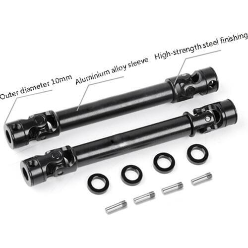 1 set of MST CFX Metal Drive Shaft JIMNY Joint Transmission Axle GAX0131G for Wheel Base 242/252/267mm RC Cars Bracket