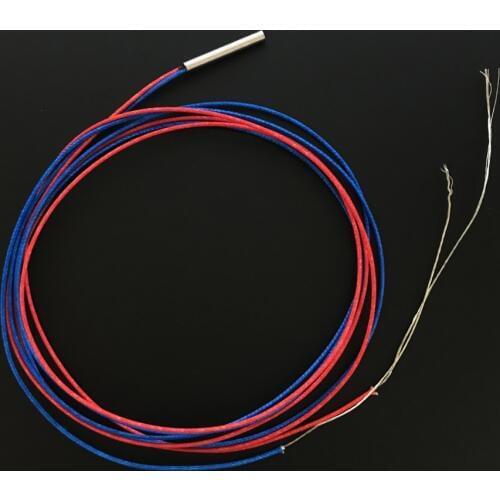 450 Degree, 3D Printer Hotend m3x22mm Thermistor Cartridge Temperature Sensor PT100 for Hot End Supervolcano Hotend