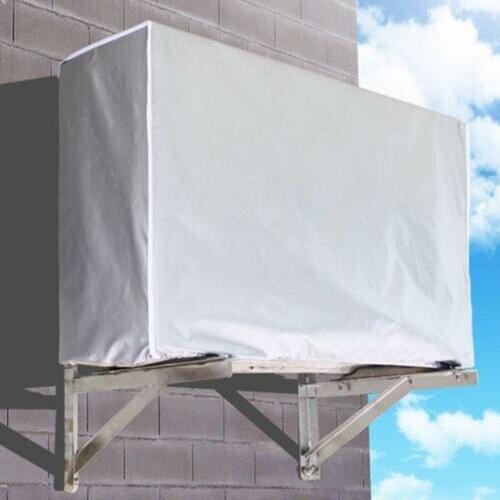 Outdoor Air Conditioner Cover Anti-Dust Anti-Snow Waterproof Sunproof 4 Sizes Cleaning Cover Air Conditioner Protectors