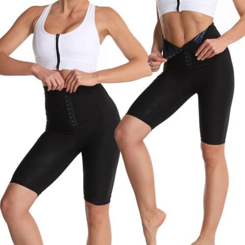 Breathable Women Sauna Pants Sweat Body Shaper Weight Loss Sports Thermo Shapewear Body Shaper