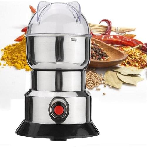 New Electric Herbs/Spices/Nuts/Coffee Bean Mill Blade Grinder With Stainless Steel Blades Household Grinding Machine Tool