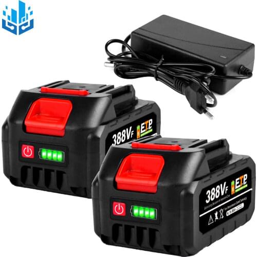 Rechargeable Battery.for Makita interface.10000mAh Lithium Battery.20000mAh Lithium Battery.Rechargeable EU Plug