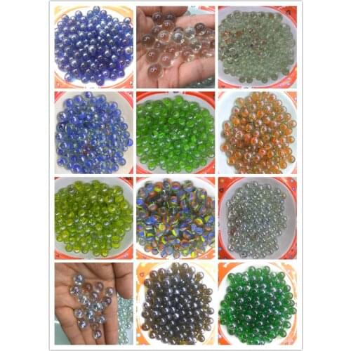 Multiple pattern 1.1 cm fish tank Pachinko glass ball gardening bonsai decoration stone checkers cat toy Vase Filler