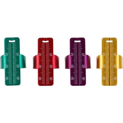 Stainless Steel Dental Finger Ruler Equipment Dentist Endodontic Span Measurement Scale Gauge Instrument Tool Teeth Whitening