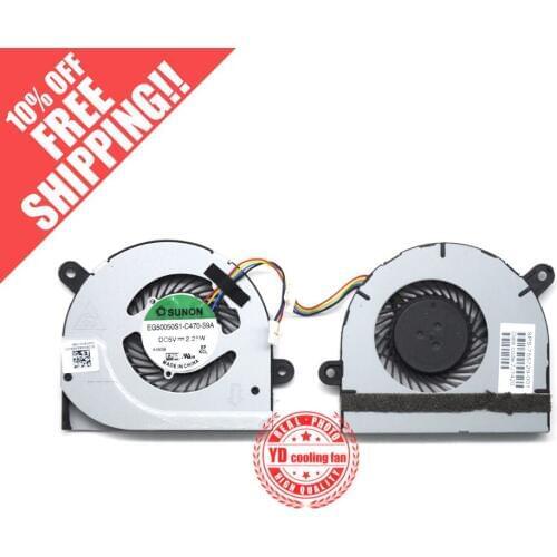 SUNON EG50050S1-C470-S9A DC 5V 2.25W 4lines laptop cooling fan