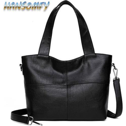 HANNAMFY 2019 Fashion New women bag High quality pu leather women handbag Pu Leather Women Shoulder Bags Famous Designer YA-24