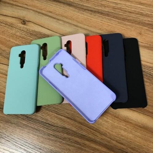 For oneplus 7 7Pro 7T 7Tpro 5T 6 6T real liquid silicone case with microfiber cloth inside same silicon material like for iphone