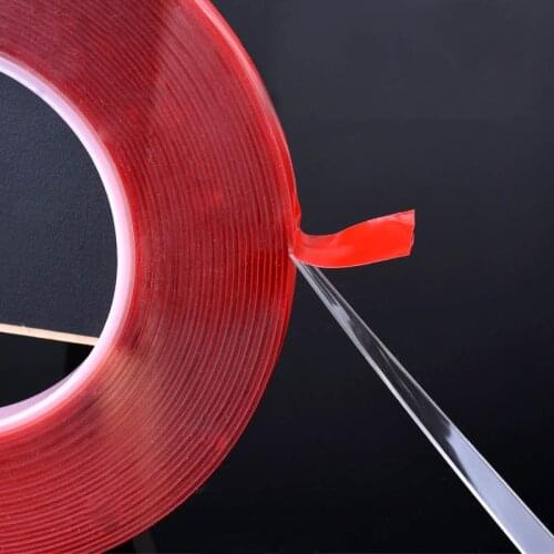 10M Waterproof Nail Double-sided Tape Transparent Nail Adhesive Tape Rangement Nail Tips Display Salon Use Manicure Tool